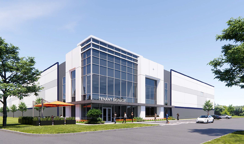 Arrow Highway - Entitled Building Rendering