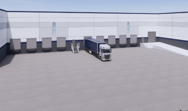 Arrow Highway - Entitled Building Rendering